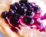 A picture of step 4 of Mint Flavor Blueberry Sauce.