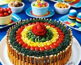 عکس مرحله 7 از دستور کیک مرغ خوشمزه و عالی