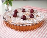 A picture of step 18 of Cherry Almond Crumble Tart.