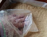 A picture of step 3 of Vickys Date & Raisin Squares, GF DF EF SF NF.