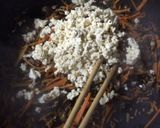 A picture of step 7 of Gisei Dofu (Tofu Egg Omelet).