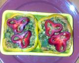 sig's Spicy Rice stuffed Peppers with warm Puy Lentils and Goatscheese. recipe step 6 photo