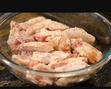 A picture of step 1 of KUISINES FAMOUS HONEY BBQ WINGS.