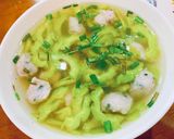 Hình bước làm 3 của món Canh khổ qua cá thác lác 🥰