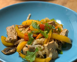 Foto del paso 6 de la receta: Noodles de arroz con verduras y tofu marinado