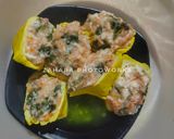 Foto langkah ke 2 dari resep Tahu Udang Kukus Saus Tiram.