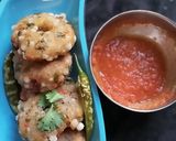 अरबी साबूदाना के बड़े (Arbi sabudana ke bade recipe in Hindi) रेसिपी चरण 9 फोटो