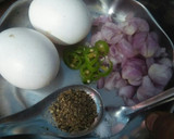 தவா ஆம்லேட்(Tawa omelet) ரெசிபி ஸ்டேப் 1 புகைப்படம்