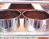 A picture of step 6 of Just Mix Stick Cheesecake.