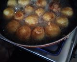 A picture of step 11 of Yam balls.