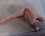 A picture of step 7 of Pan Fried, Not Deep Fried Stuffed Chicken Wings (Chicken "Gyoza").