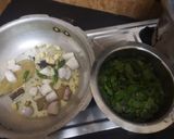 A picture of step 2 of Mint-Vegetable Rice.