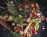 Foto langkah ke 3 dari resep Oseng Kacang Panjang Tempe.