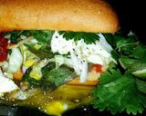 A picture of step 5 of Mike's Soft Boiled Egg Vietnamese Banh Mi Sandwiches.