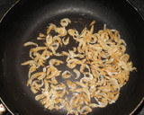 A picture of step 1 of Tempura Crumbs with Dried Shrimp.