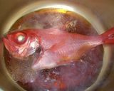 A picture of step 11 of Preparing and Simmering Alfonsino Fish.