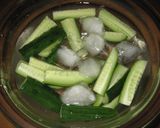 A picture of step 1 of Spicy Dip for Cucumbers.