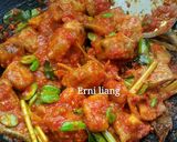 Foto langkah ke 9 dari resep Ikan pari sambel pete.