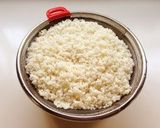 A picture of step 3 of Easy Sekihan in a Rice Cooker.