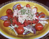Foto del paso 2 de la receta: Ensalada de pimientos asados con atún y bulbo de anís