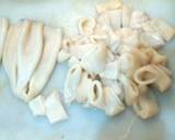 Calamari rings in mushroom&veggies recipe step 1 photo