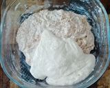 Gambar langkah 2 resipi Cinnamon Raisin Sourdough Bread.
