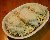 A picture of step 8 of Baked Shepherd's Pie.