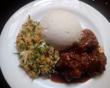 A picture of step 4 of Oxtail stew.