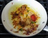 A picture of step 3 of Saag paneer.