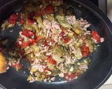 Foto del paso 8 de la receta Pasta fresca con escalivada y atún