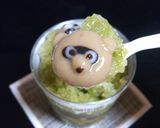A picture of step 17 of Matcha Green Tea Shaved Ice with Cute Mochi Balls.