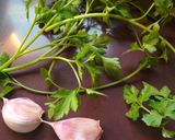Foto del paso 1 de la receta Espaguetis finos con gambones y brócoli