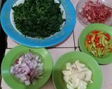 Foto langkah ke 2 dari resep Tumis Pucuk Labu Kecombrang ala RM Sederhana.