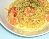 A picture of step 5 of Prawn and Tuna Curry Cream Pasta.