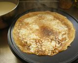 A picture of step 10 of Vegan Crepes (pancakes).