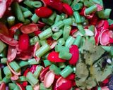 Foto langkah ke 2 dari resep Tumis buncis kulit melinjo soun sederhana.