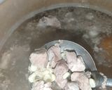 A picture of step 4 of Pozolillo (Green Pozole with Corn).