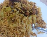 A picture of step 3 of Garlic Jollof Rice.