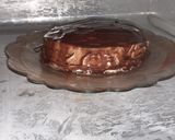 A picture of step 8 of Çhocolate Çrepes Çake with Çoffee.