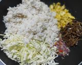 Foto langkah ke 1 dari resep Nasi Goreng Teri Sayur.
