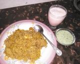 A picture of step 5 of Smoke chicken karahi biryani.
