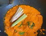Foto langkah ke 5 dari resep Gulai Ikan Kakap Daun Singkong.