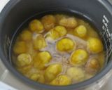 A picture of step 3 of Chestnut Rice.