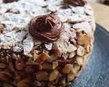 Foto del paso 15 de la receta: Tarta 'Sara' de trufa con coulis de moras silvestres (sin gluten)