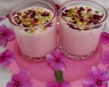 A picture of step 1 of Shahi Gulab/Rose Lassi.