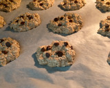 Foto del paso 1 de la receta: Galletitas de avena, mandarina y chocolate