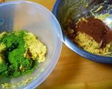 A picture of step 2 of Low-Sugar Microwave Okara Pound Cake (Cocoa).