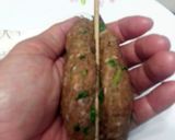 A picture of step 4 of Pan Grilled Lamb Kofta Skewers.