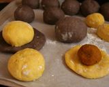 A picture of step 9 of Black Kabocha Squash Bread.