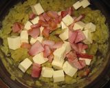 A picture of step 6 of Sweet Potato Croquettes with Cheese and Bacon.